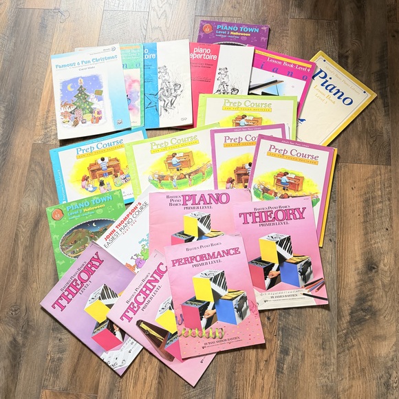 Unbranded Other - Bundle Piano Music sheet books for beginners | piano lessons for beginners